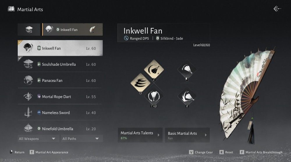 Where Winds Meet Inkwell Fan Build