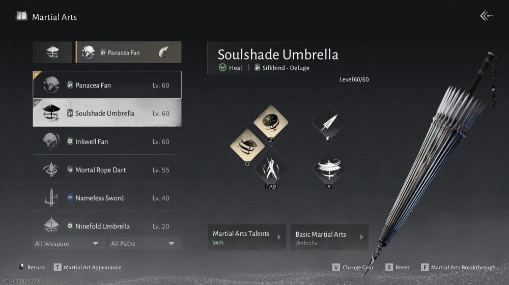 Where Winds Meet Soulshade Umbrella Build