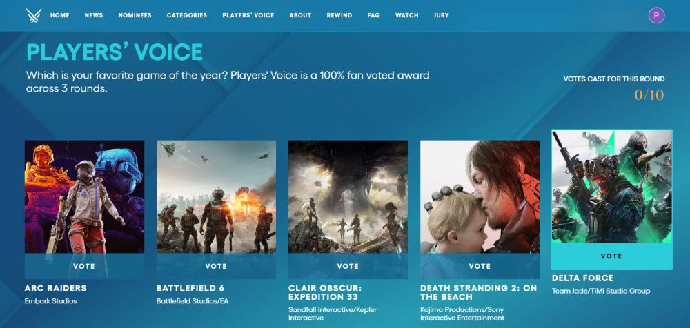 The Game Awards 2025