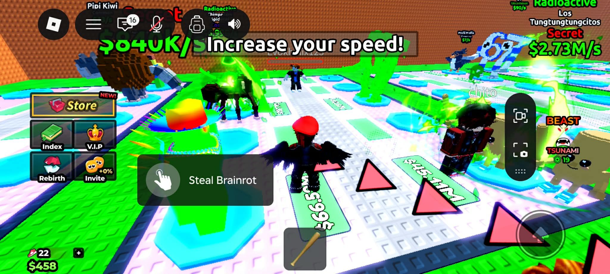 Escape Tsunami for Brainrots