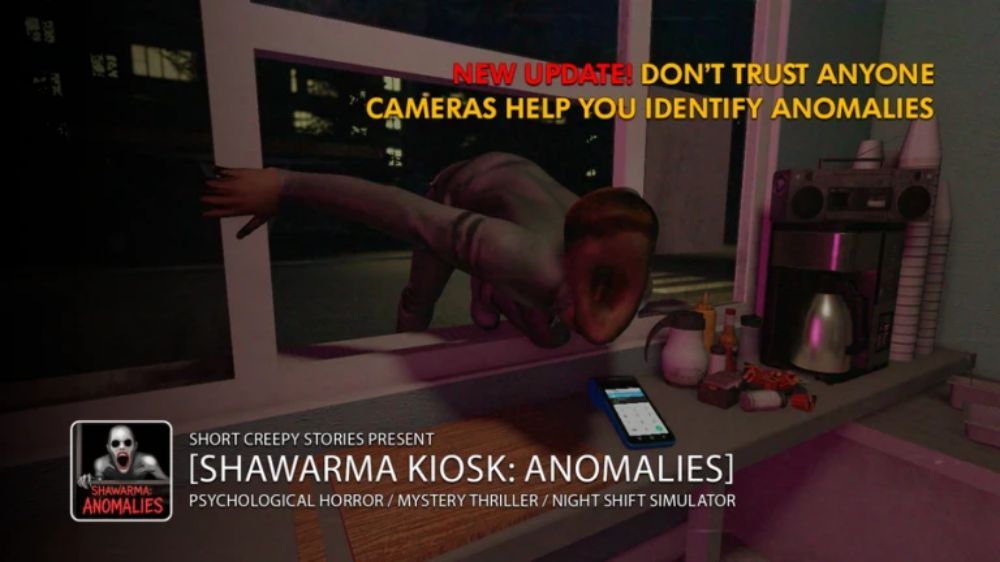 Scary Shawarma Kiosk