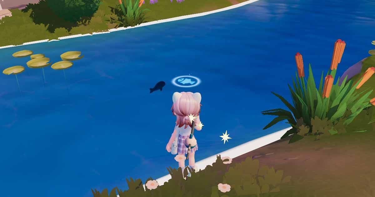 Heartopia จุดตกปลา