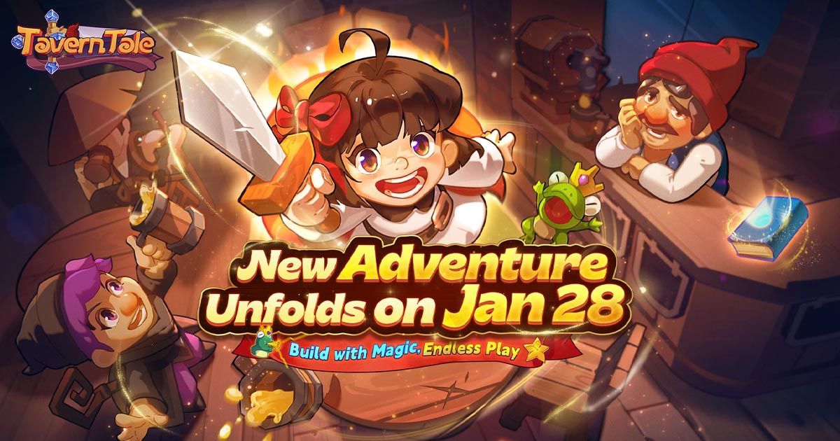 Tavern Tale เกม Action RPG สุดชิล เตรียมเปิด Global Launch ให้มาร่วมออกผจญภัยและหาทางฝ่าคำสาปของแม่มด 28 มกราคม นี้