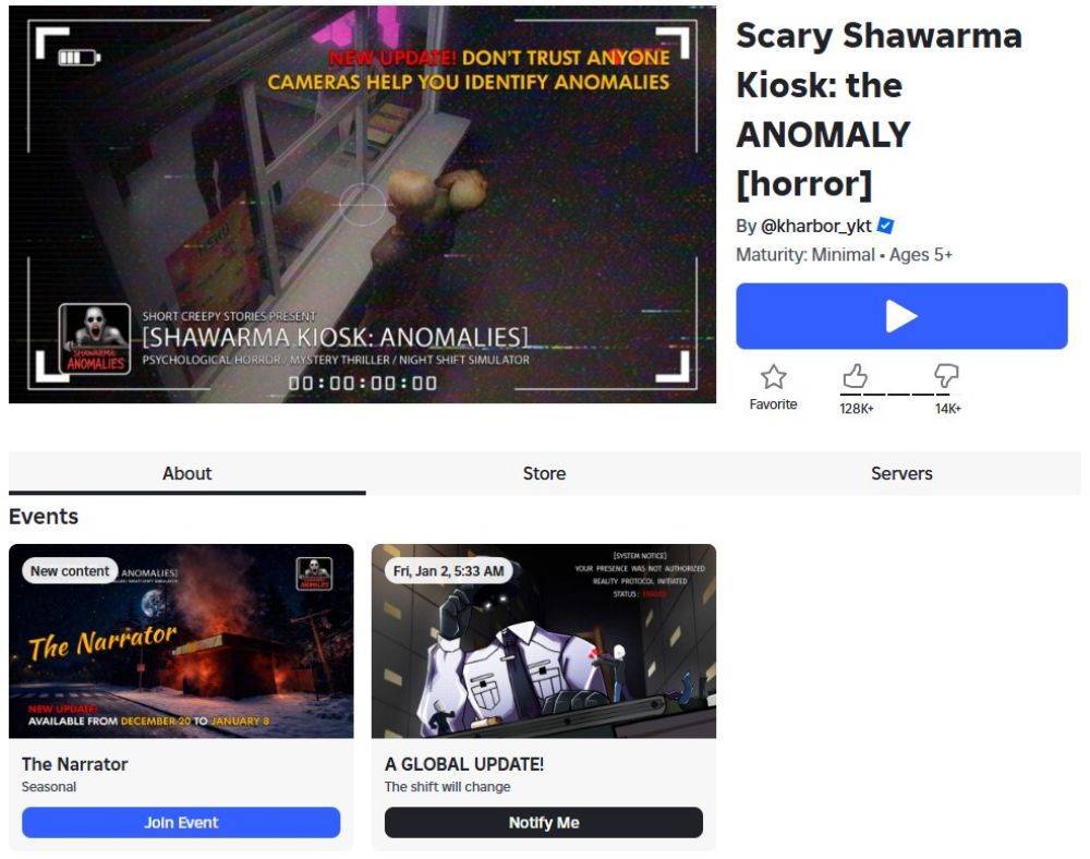 Scary Shawarma Kiosk