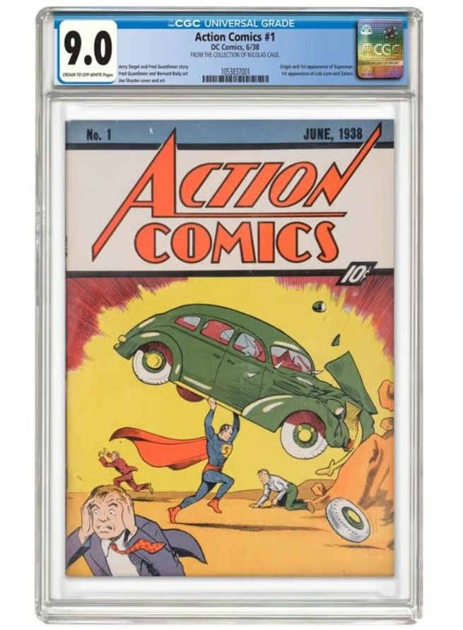 Superman Comic Nicolas Cage