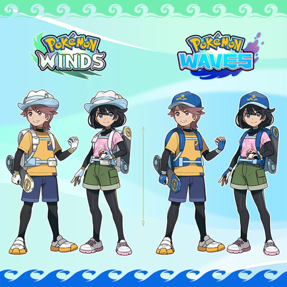 Pokemon Winds and Pokemon Waves