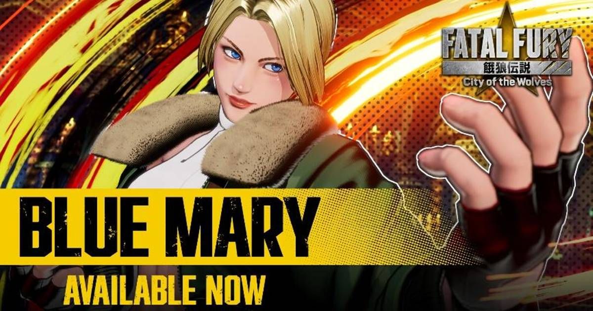 Blue Mary เจ้าหน้าที่พิเศษของ South Town เปิดให้เล่นแล้วในเกม City of the Wolves ในฐานะส่วนหนึ่งของซีซันที่สอง!