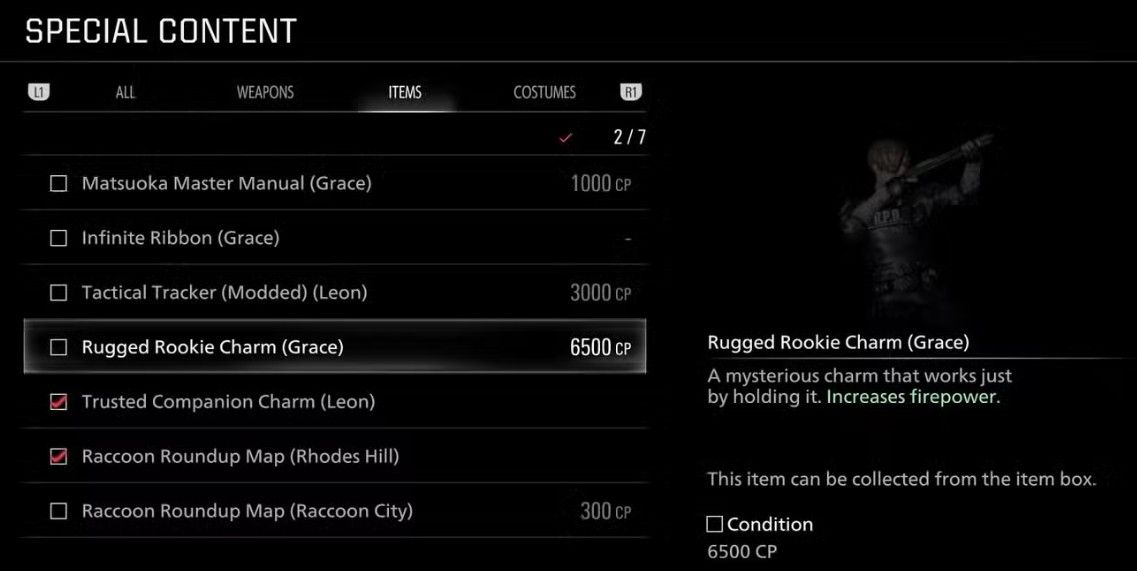 Resident Evil Requiem Special Content