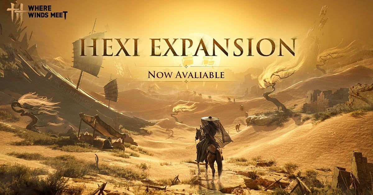 Where Winds Meet ส่วนขยายที่ใหญ่ที่สุด เปิดให้เล่นแล้ววันนี้!