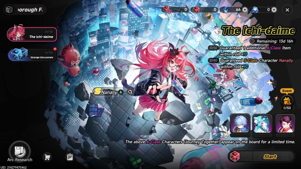 NTE Reroll รีโรลไกด์
