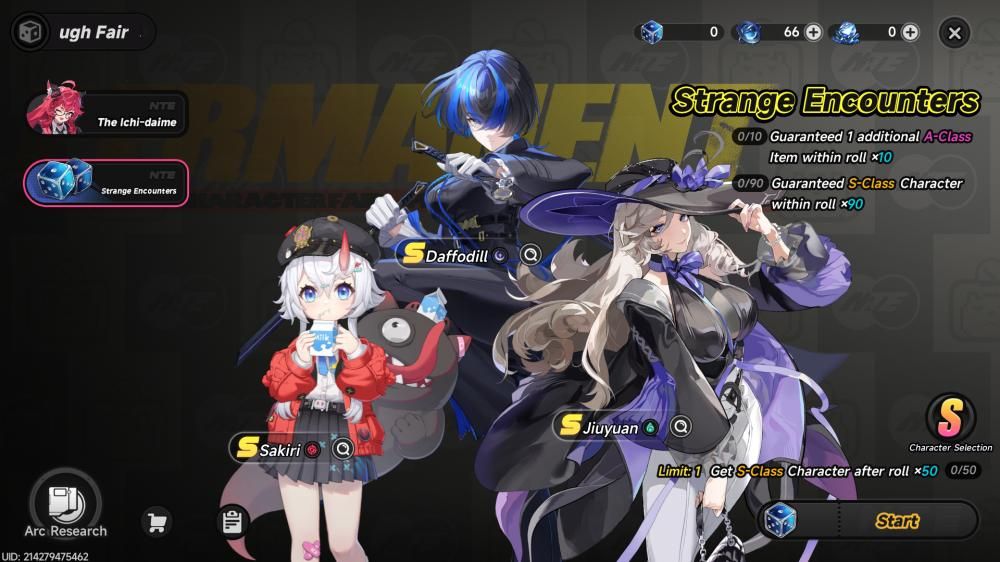 NTE Reroll รีโรลไกด์