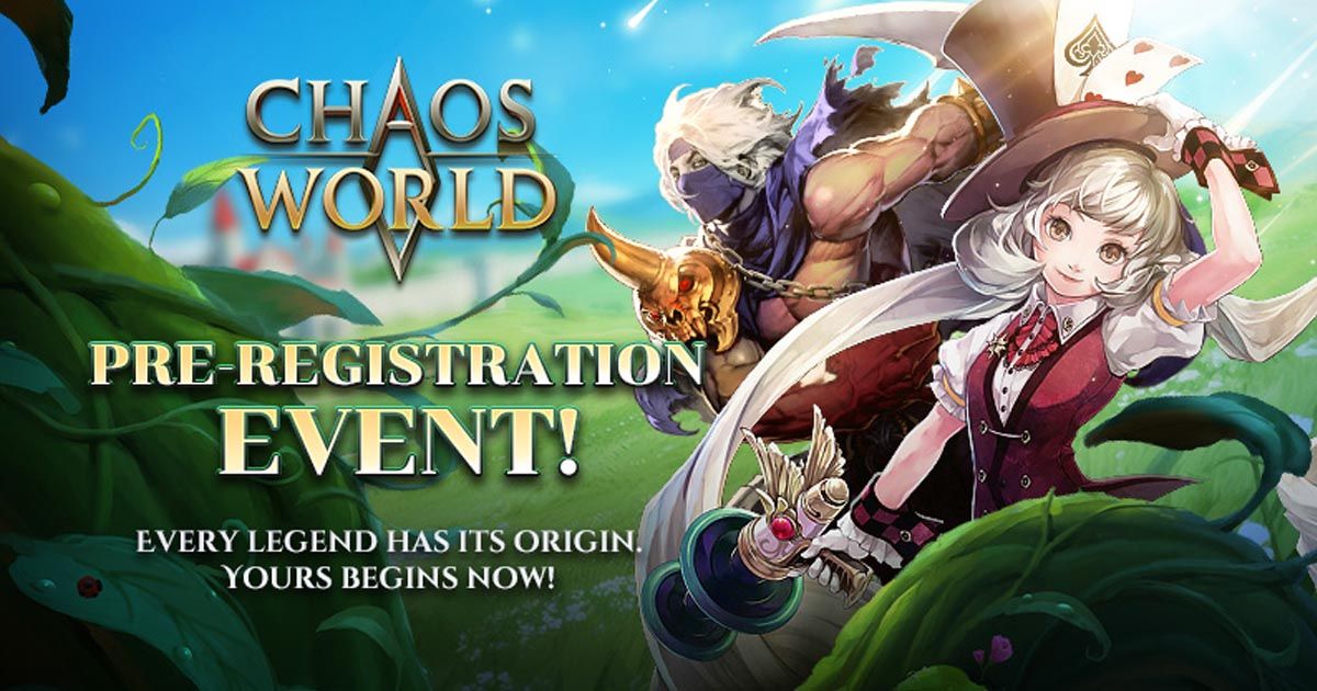 Chaos W เกมแนว MMORPG เปิดให้ลงทะเบียนเตรียมเริ่มต้นการผจญภัยไปในโลกที่ล่มสลายแล้วทั้ง Android และ iOS