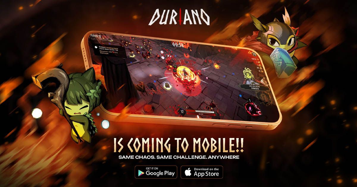 Duriano เกม Roguelite โดยทีมผู้พัฒนาชาวไทย เตรียมมาเปิดสมรภูมิและระเบิดพลังแห่งทวยเทพไปกับฮีโร่ทุเรียนบนมือถือ