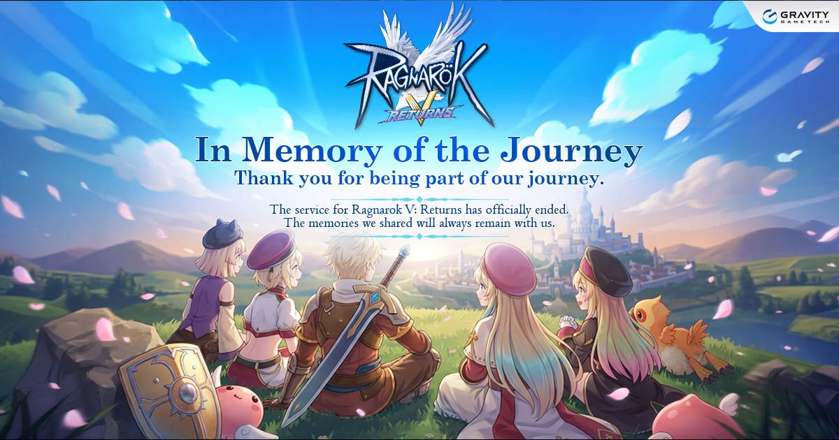 Ragnarok V: Returns ประกาศเตรียมยุติการให้บริการ 17 มิถุนายน นี้ บอกลาอีกหนึ่งการผจญภัยใน Rune-Midgards