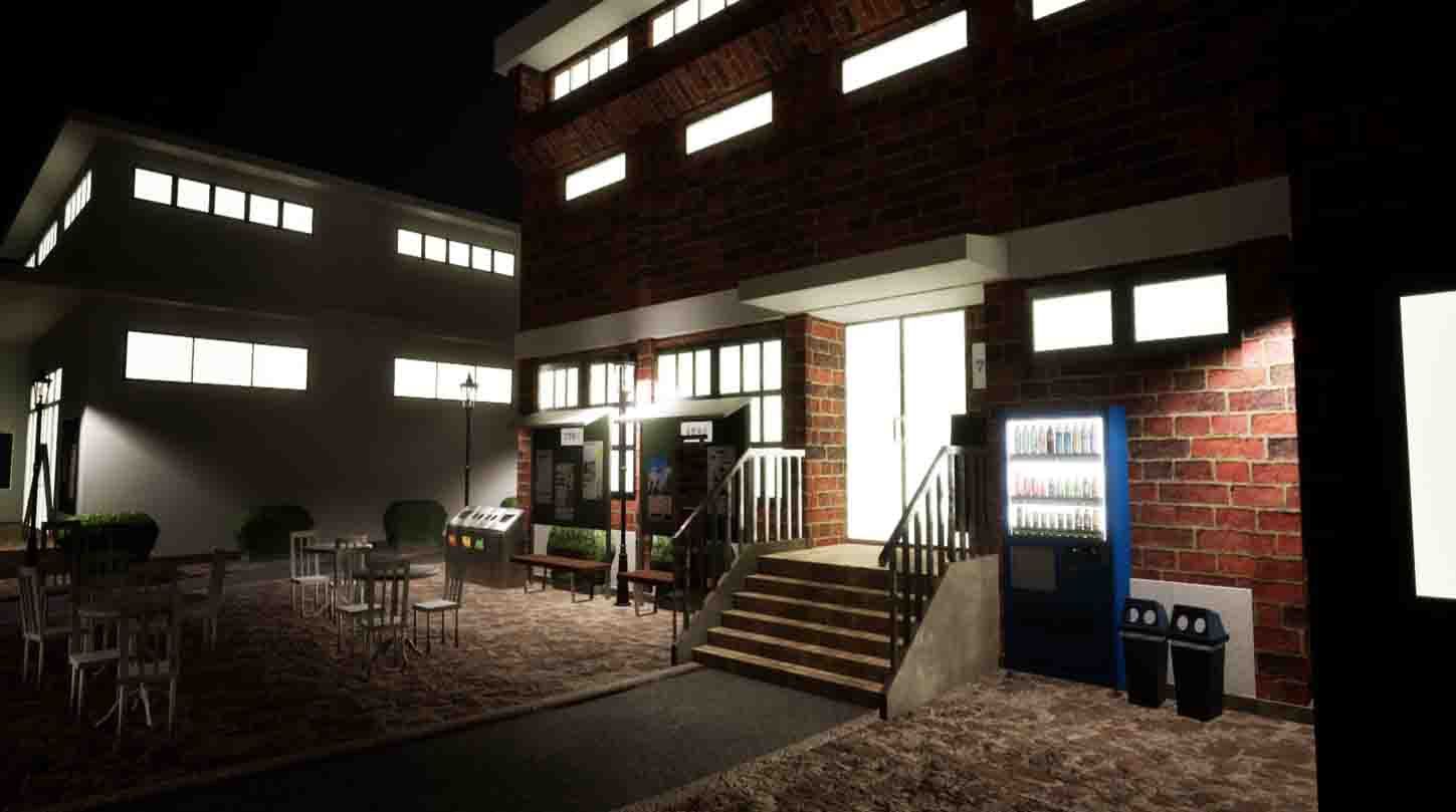 Hakuei University: Building 0