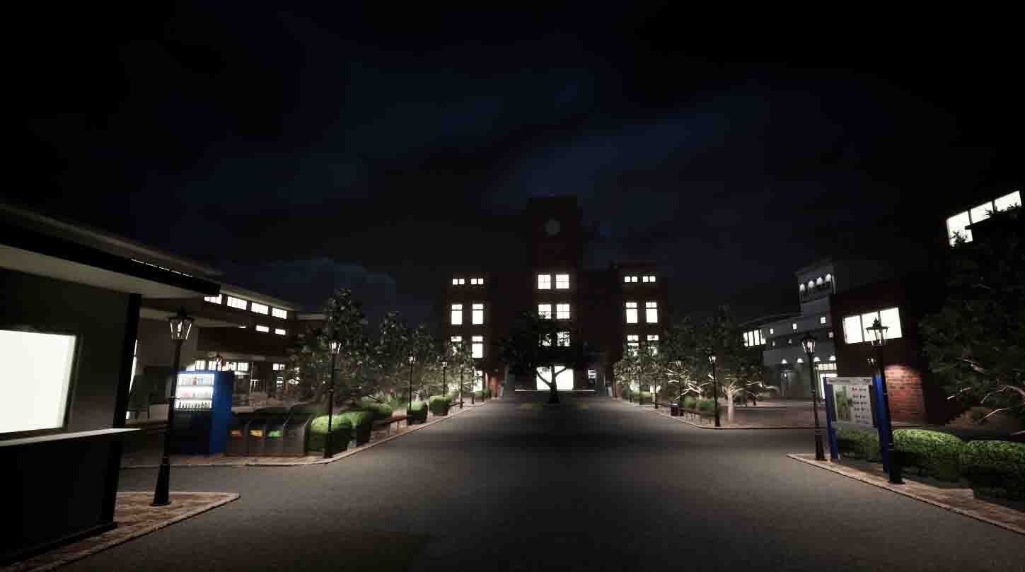 Hakuei University: Building 0