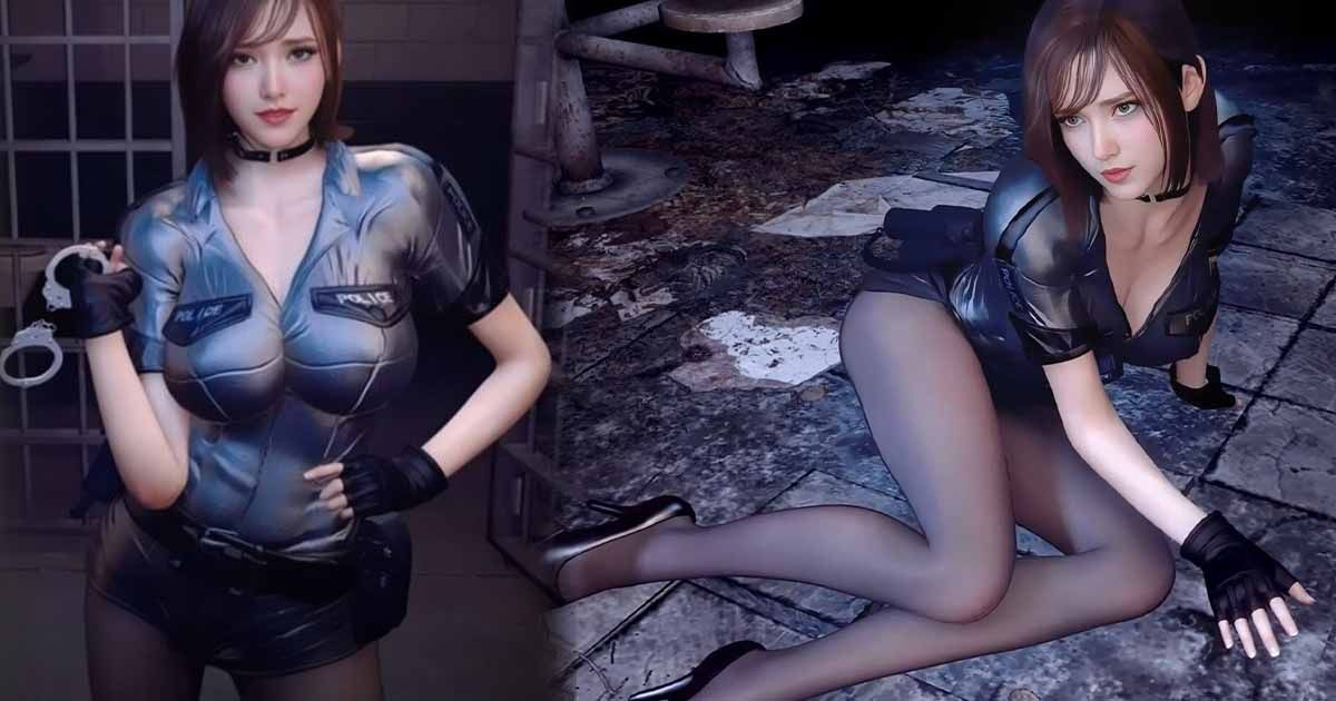 (มี Demo) A Busty Cop’s Corrupted Soul เกมเสว 18+ สวมบทแก๊งมาเฟีย รีดเค้นข้อมูลตำรวจสาว ขายแล้วบน Steam