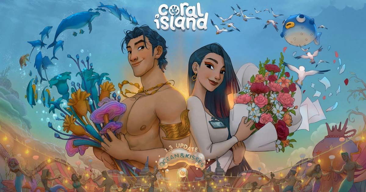 Coral Island เกมปลูกผัก ทำฟาร์ม อัปเดตเวอร์ชัน 1.3 Ocean & Kisses เพิ่มตัวละครที่จีบได้!?