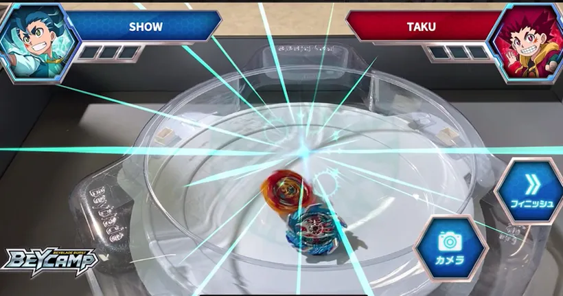 Beyblade Burst Bey Champ App ใส่เอฟเฟค Beyblade เปิดให้โหลดแล้ว