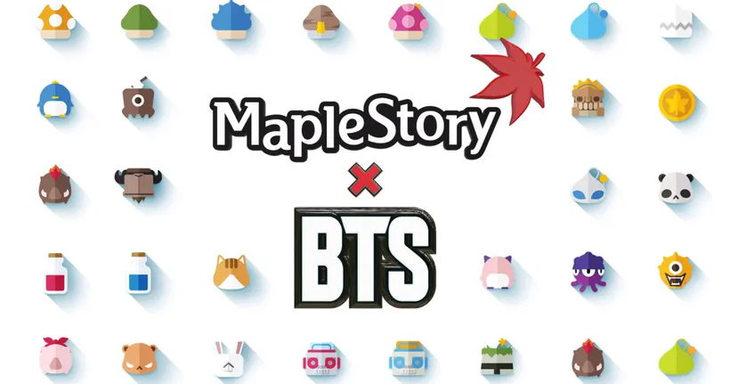 การคอลแลปสุดพิเศษระหว่าง ‘MapleStory’ เกมชื่อดังจาก Nexon และซูเปอร์สตาร์  BTS