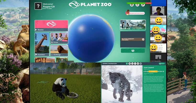 อาจารย์โรงเรียนสุรวิวัฒน์ ใช้เกม Planet Zoo ช่วยเป็นสื่อการสอน