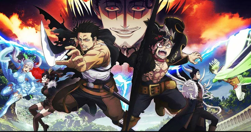ลิงก์ดูอนิเมะ Black Clover แบล็คโคลเวอร์ ซีซั่น 1-4 ครบทุกตอน พากย์ไทย ซับไทย