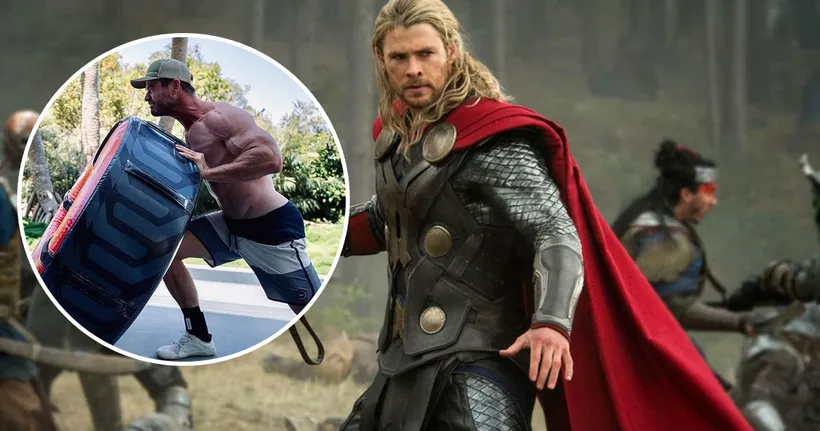 ตามไม่ทันครับพี่ สตั๊นท์แมน Chris Hemsworth เผยลำบากมากที่ต้องตามหุ่นล่ำของ Thor ให้ทัน