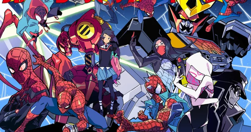 Spider-Geddon ภาคต่อของ Spider-Verse ฉบับญี่ปุ่นเผยภาพปก