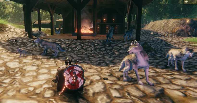 Valheim อัปเดตใหม่ ลดความหื่นของหมาป่าให้ผลิตลูกน้อยลง