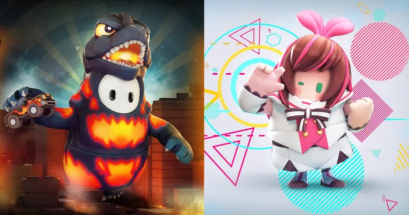 Fall Guys เตรียมขายคอสตูม Kizuna AI, คอสตูม Godzilla กลับมาขายอีกรอบ