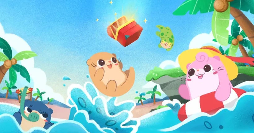 เจ้านากพร้อมมาแจกความน่ารักสดใสบนมือถือ! Otter Ocean เปิดให้บริการแล้ว!