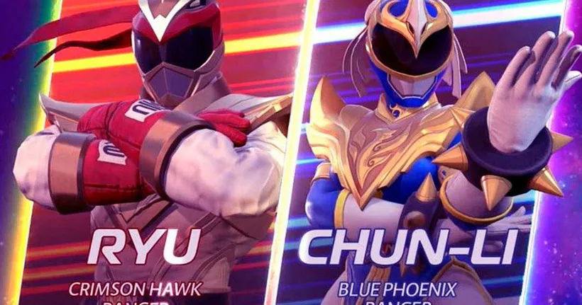 Power Rangers Battle for the Grid เพิ่มตัวละคร Ryu และ Chun-li จาก Street Fighter V