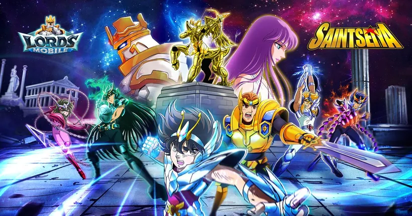 Lords Mobile × Saint Seiya การจับมือกันครั้งแรกระหว่าง Lords Mobile กับอนิเมะชื่อดังมาถึงแล้ว!