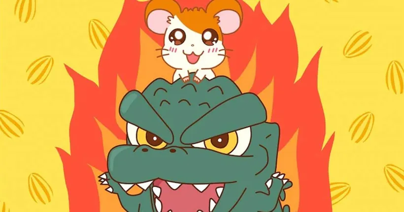 Hamtaro x Godzilla เปิดตัวสินค้าตุ๊กตาและของที่ระลึกสุดน่ารัก