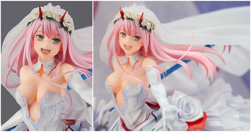 ฟิกเกอร์ Zero-Two ในชุดแต่งงานสุดงามจาก DARLING in the FRANXX