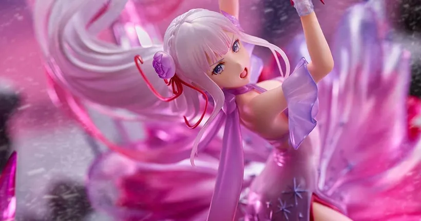 ฟิกเกอร์ Emilia ในชุด Crystal Dress สีใหม่สุดอลังการจาก Re:Zero