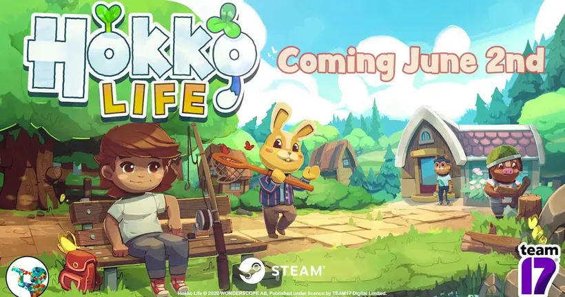 Hokko Life เกมสโลไลฟ์สไตล์ Animal Crossing เตรียมเปิด Early Access