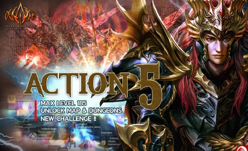 Dekaron อัปเดต Action 5 ปลดล็อคเลเวล 185 และเปิดแผนที่ใหม่เพียบ
