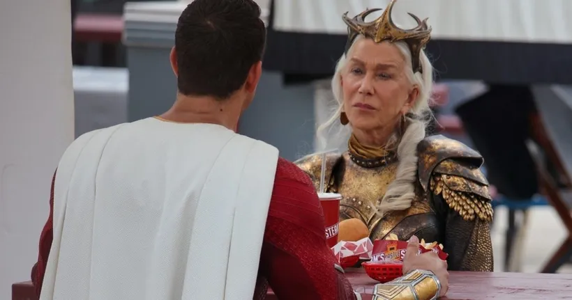 เผยโฉม Helen Mirren ในบทวายร้ายของ Shazam! Fury of the Gods