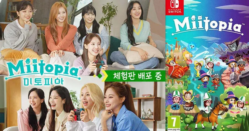 TWICE วงเคป๊อปเกาหลีชื่อดัง ออกโฆษณาโปรโมทเกม Miitopia เวอร์ชั่น Switch