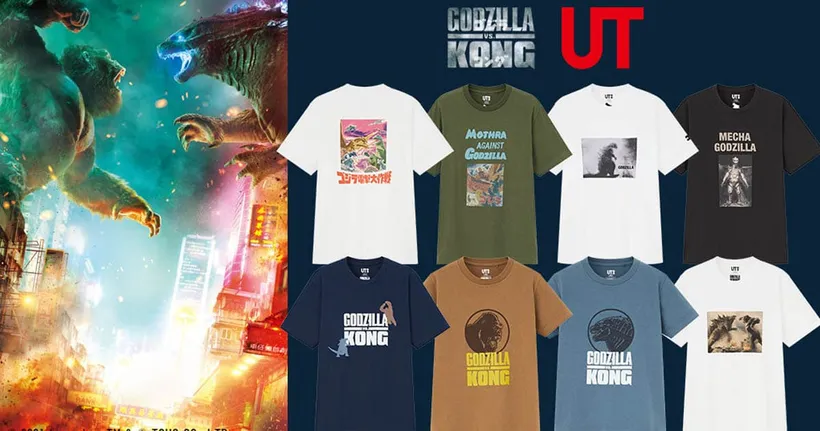 Godzilla vs. Kong เตรียมออกเสื้อ UT ลายเท่ๆ ของไคจูสิ้นเดือนนี้