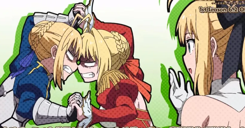 Fate/Grand Carnival อนิเมะเฮฮาของ Fate/GO ปล่อยคลิป OP
