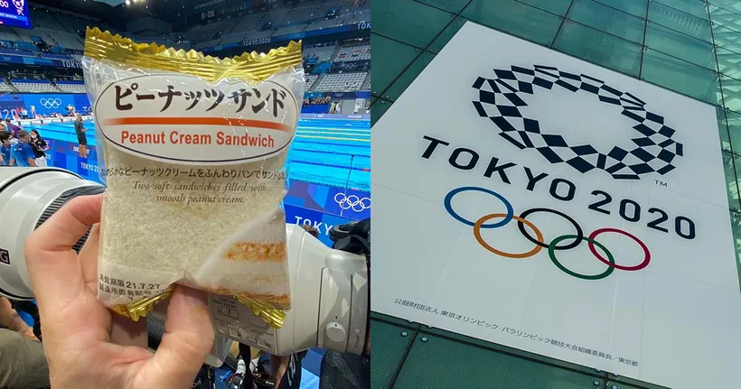 นักข่าวอึ้ง! เมื่อแซนด์วิชเนยถั่วกลายเป็นเมนูยอดฮิตใน Tokyo Olympic 2020