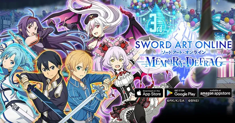 Sword Art Online : Memory Defrag ประกาศเตรียมยุติให้บริการ 30 สิงหาคมนี้