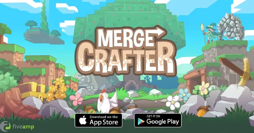 ชาว iOS ร้องเฮ! MergeCrafter เปิดให้มาคราฟต์กันในโลกสุดแฟนตาซีบน App Store แล้ว!