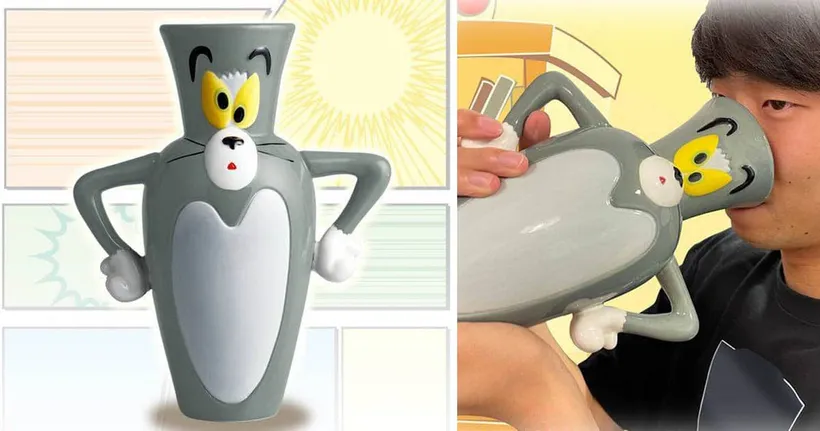 โดนล้อมากจนเอามาทำขาย Tom & Jerry ออกแจกัน Tom แมวในร่างแจกัน