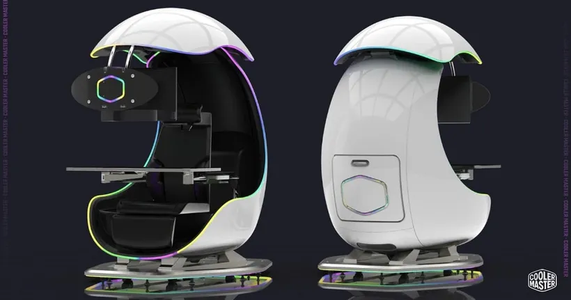 Cooler Master เตรียมขายชุดโต๊ะเกมเมอร์สุดเท่ ORB X
