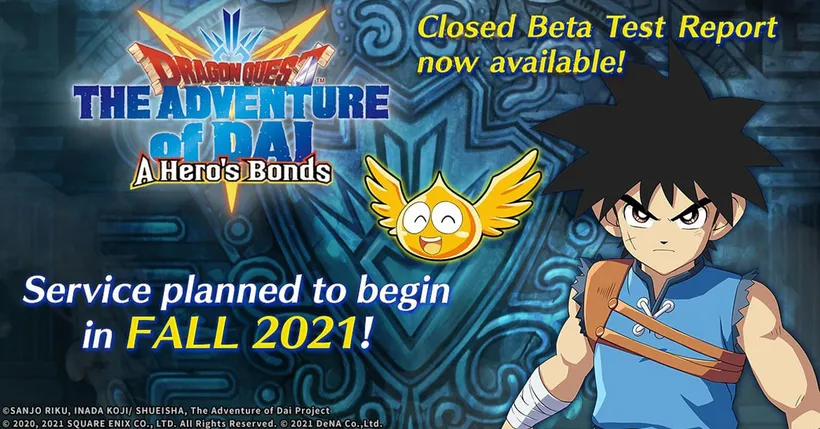 เตรียมตัว! Dragon Quest The Adventure of Dai: A Hero’s Bonds ยืนยันเตรียมเปิดให้บริการฤดูใบไม้ร่วงนี้!