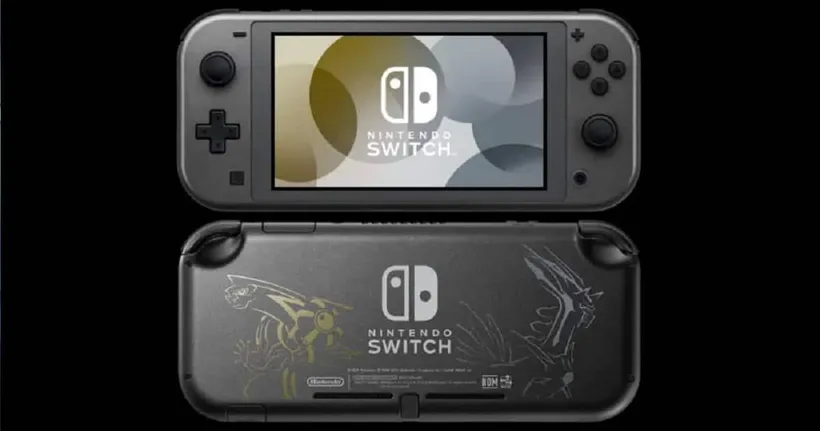 เก็บเงินรอได้เลย!!! Nintendo Switch Lite เตรียมออกลายใหม่ Dialga & Palkia