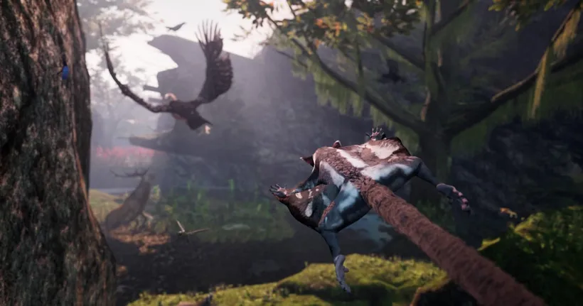 เล่นเป็นกระรอกบินเอาชีวิตรอดในป่าใหญ่ AWAY: The Survival Series